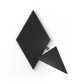 Nanoleaf Shapes I Triangles I Black Smart Lights Expansion Kit (3 Panels)