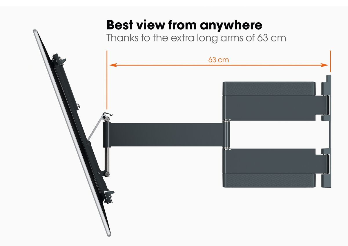 Vogel's THIN 545 ExtraThin Full-Motion TV Wall Mount