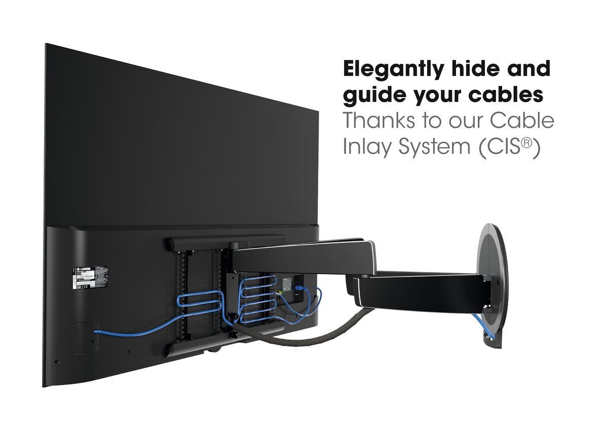 Vogel's MotionMount (NEXT 7356) Full-Motion Motorised TV Wall Mount ideal for OLED TVs