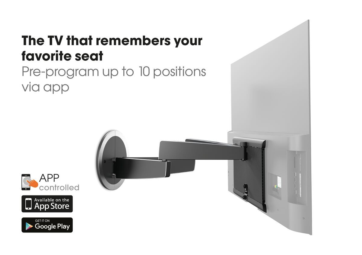 Vogel's MotionMount (NEXT 7356) Full-Motion Motorised TV Wall Mount ideal for OLED TVs