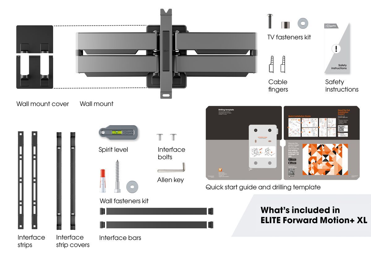 Vogel's TVM 5855 Full-Motion TV Wall Mount