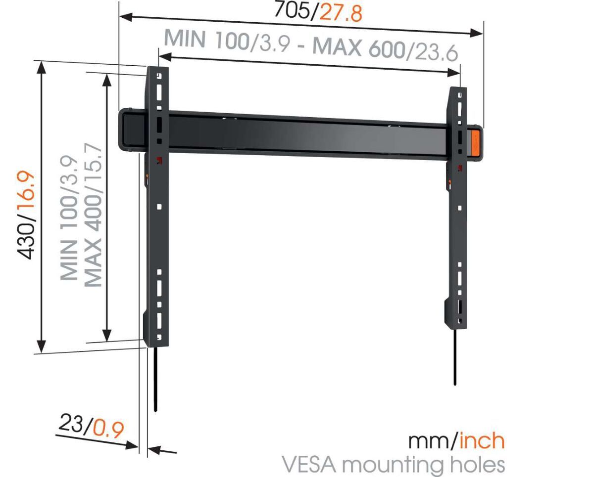 Vogel's WALL 3305 Fixed TV Wall Mount