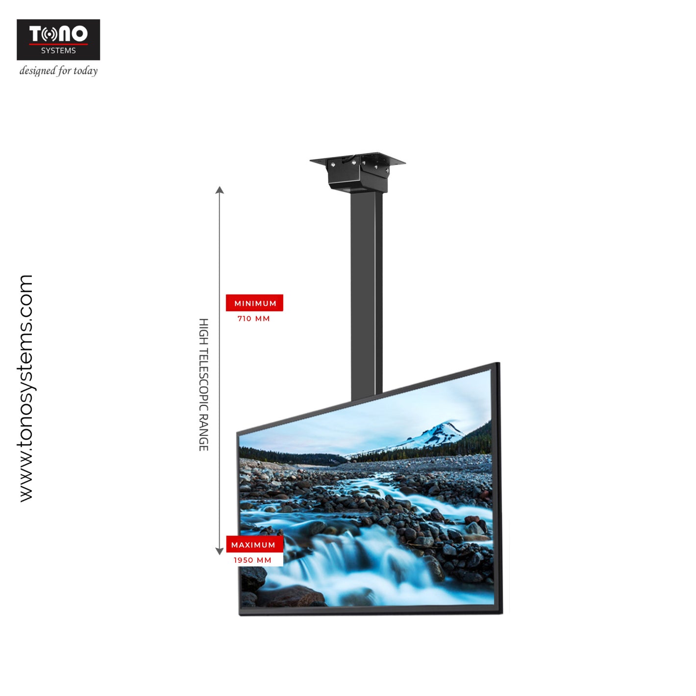 Tono CLT 70 Motorized TV Lift