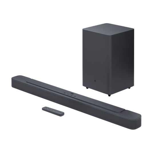 JBL Bar 2.1 Deep Bass (MK2) Soundbar with 6.5” Down-Firing Wireless Subwoofer
