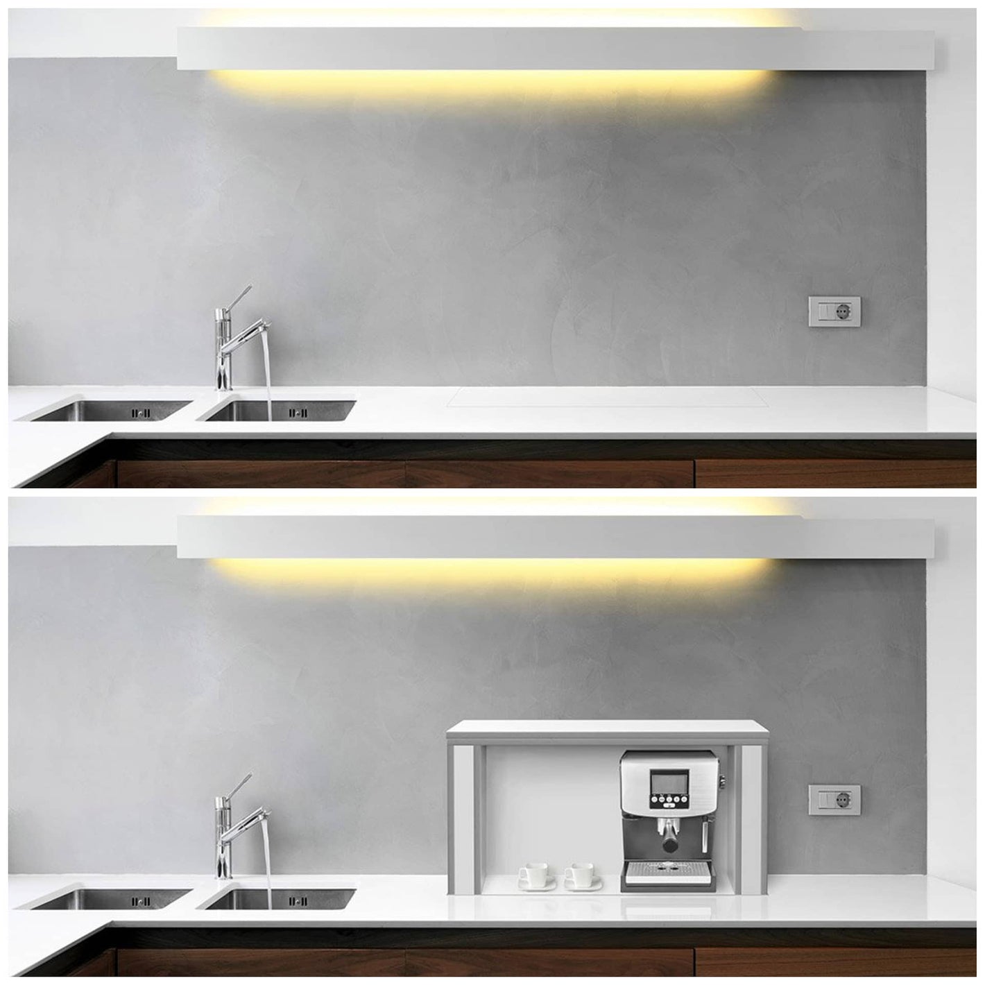 Tono KL 60 Kitchen Storage Lift with Hidden Bar
