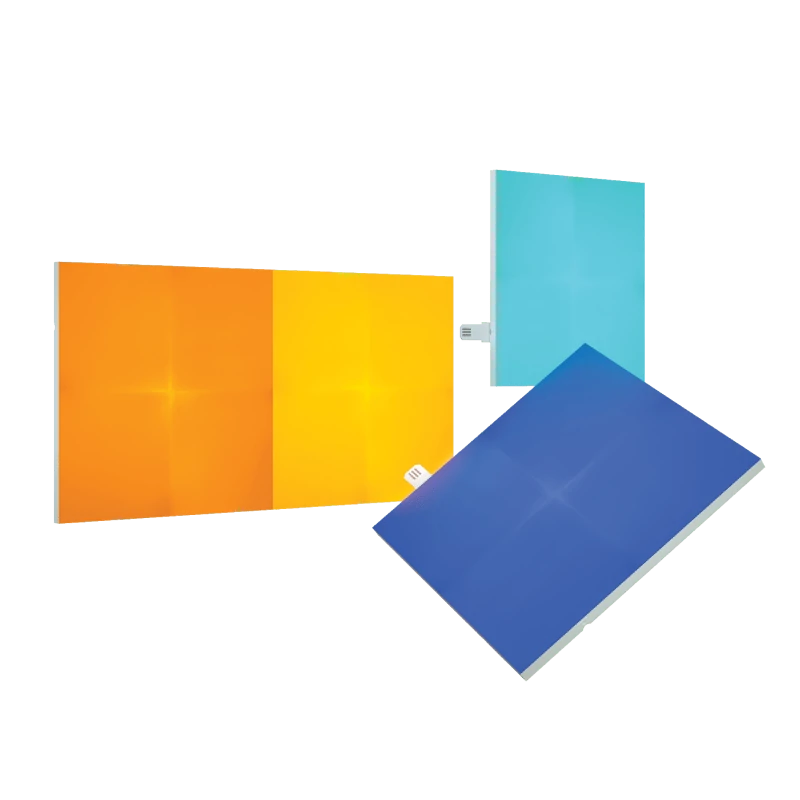 Nanoleaf Canvas I Square I White Smart Lights Starter Kit (9 Panels)