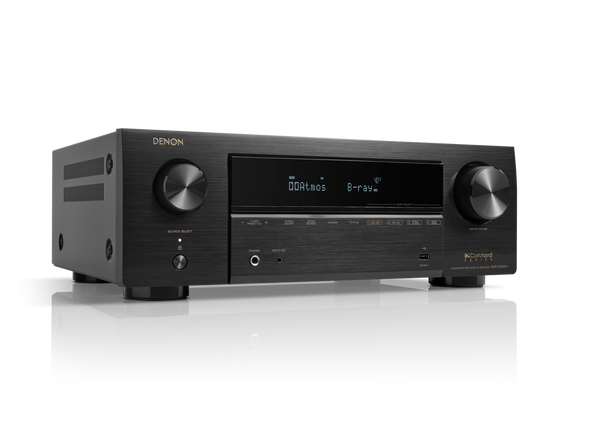 Denon X-Series AVR-X1800H 7.2 Ch. 175W 8K AV Receiver with HEOS® Built-in