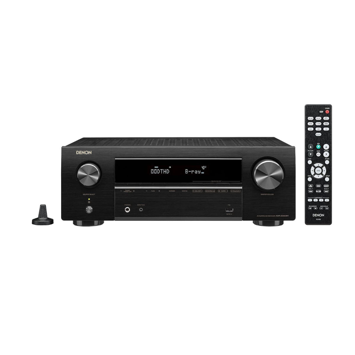 Denon AVR-X550BT 5.2 Ch 4K Ultra HD AV Receiver with Bluetooth