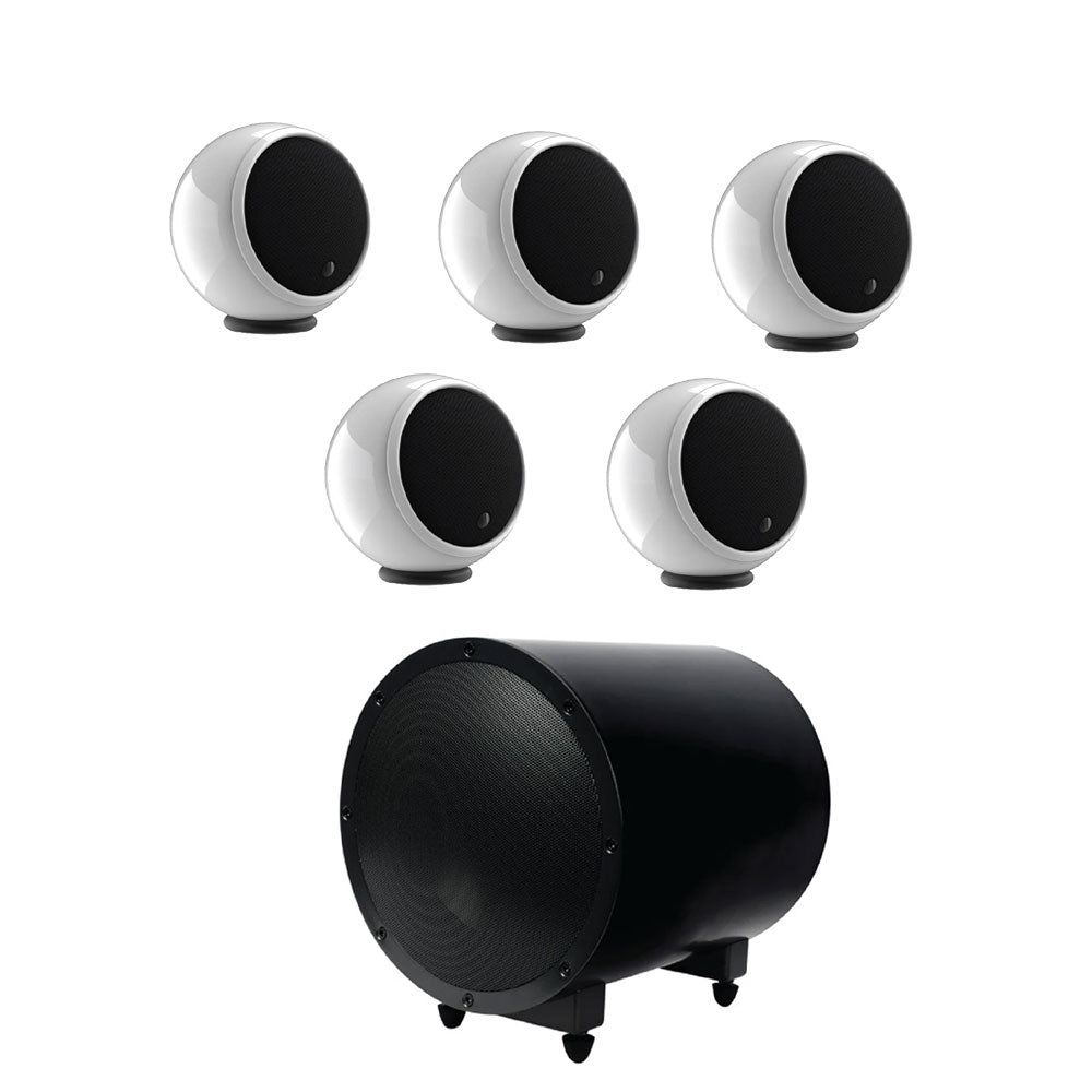 Gallo Acoustics Micro with TR-3D Sub Home Theater Gloss White
