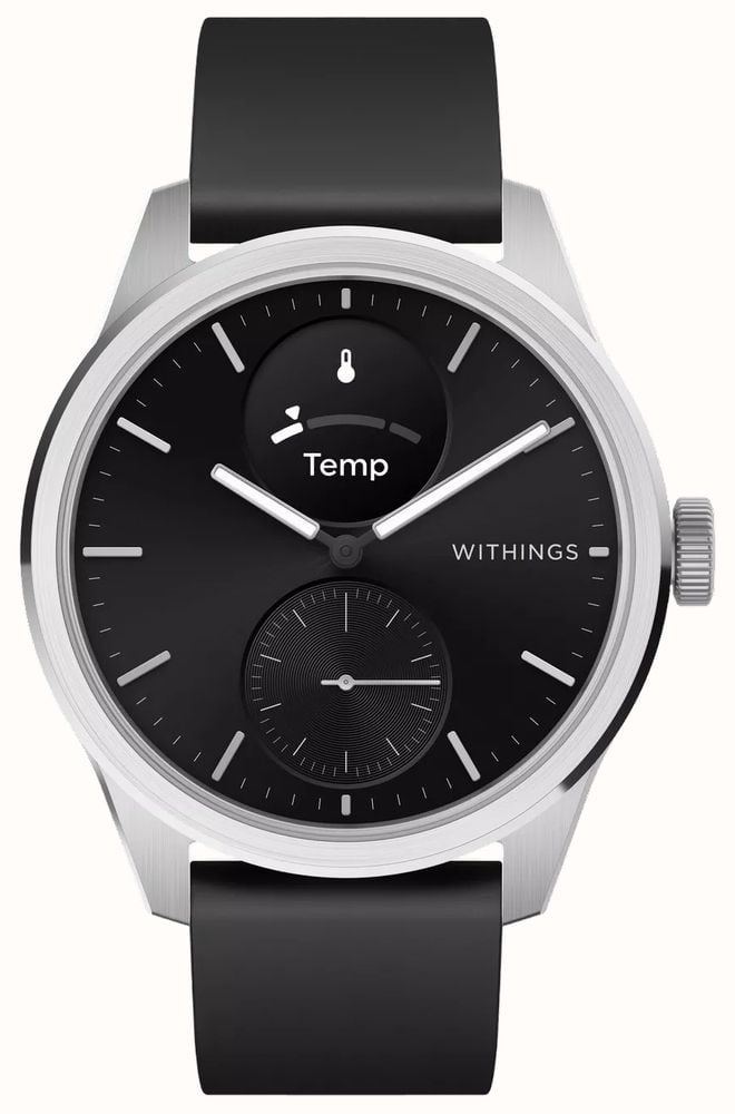 Withings ScanWatch 2 - Hybrid Smartwatch with ECG (42mm)