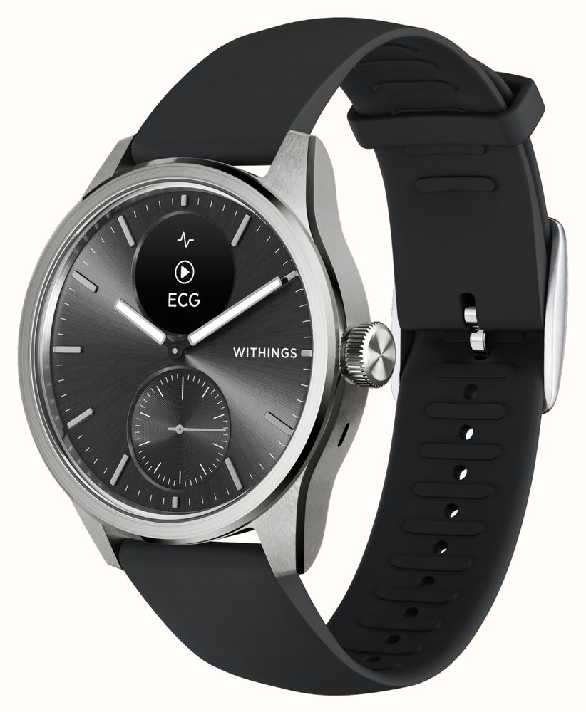 Withings ScanWatch 2 - Hybrid Smartwatch with ECG (42mm)