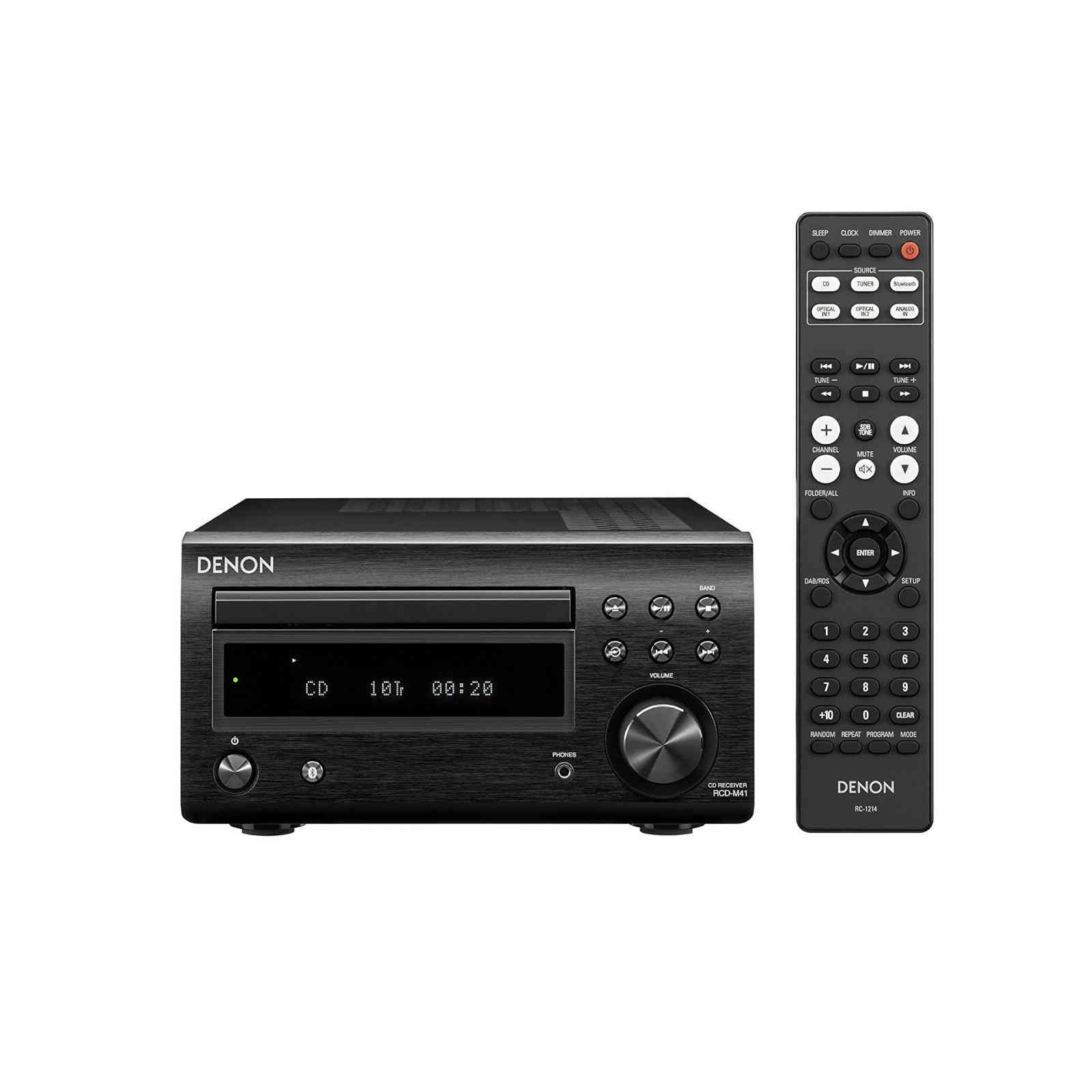 Denon RCD-M41DAB HiFi CD Receiver with Bluetooth (RCDM41)