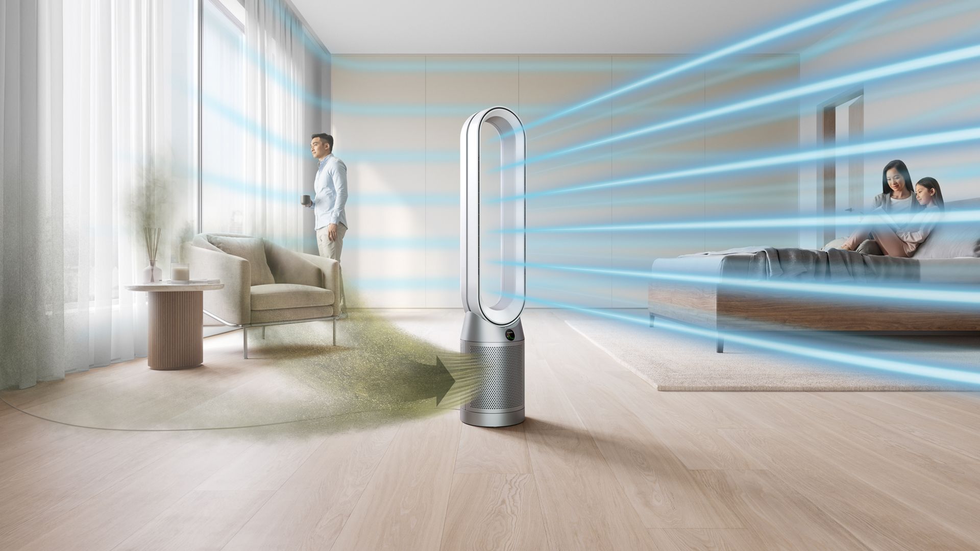 Dyson air deals purifier video