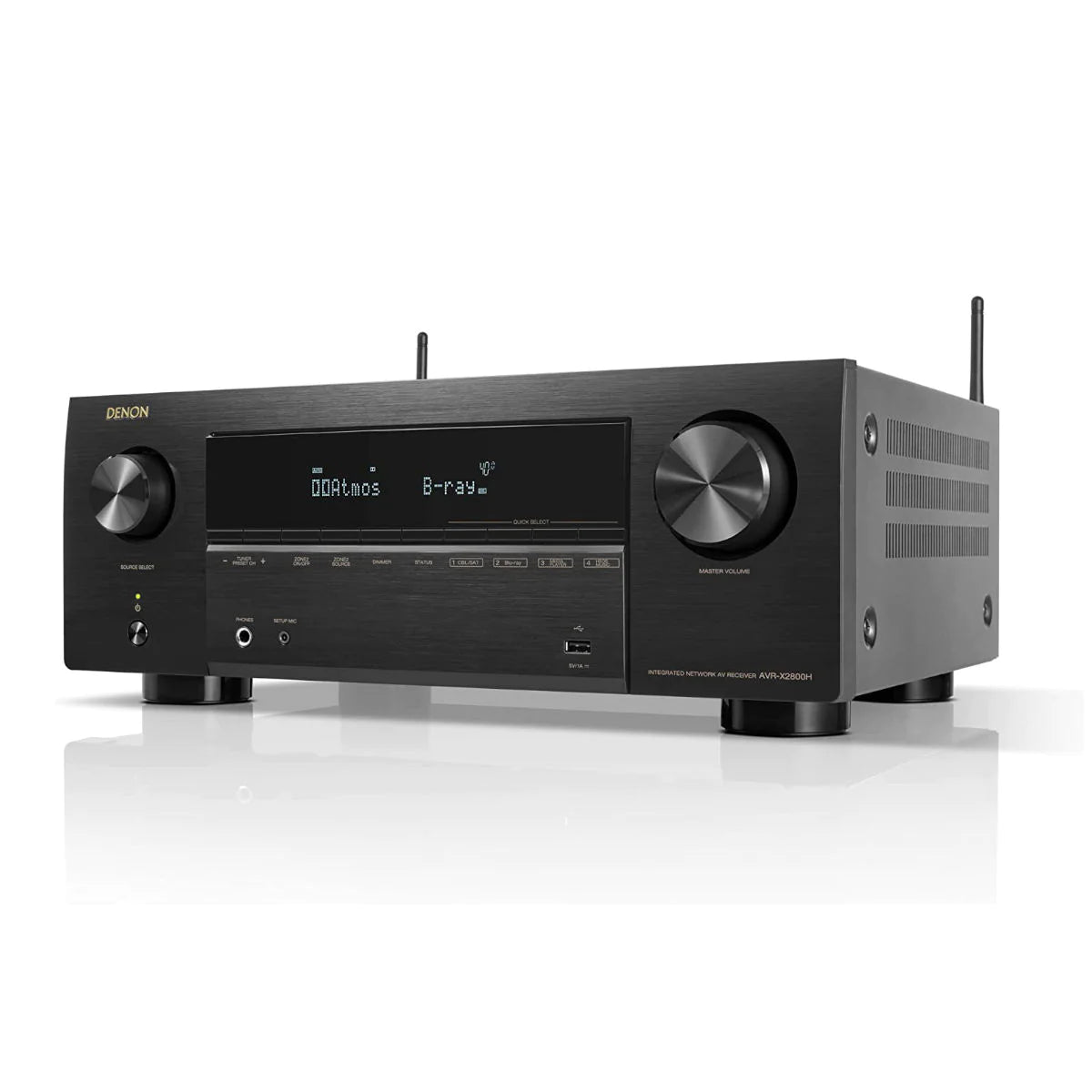 Denon AVR-X2800H 7.2ch 8K AV Receiver with Dolby Atmos