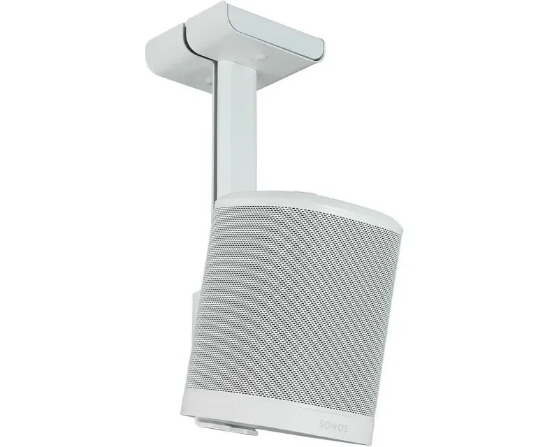 PureMounts Supporto A Parete Per Sonos Era 100 (set 2) – Orientabile +/-45°, Inclinabile 0/-18°, Con Gestione Cavi, Carico 3 Kg, Nero