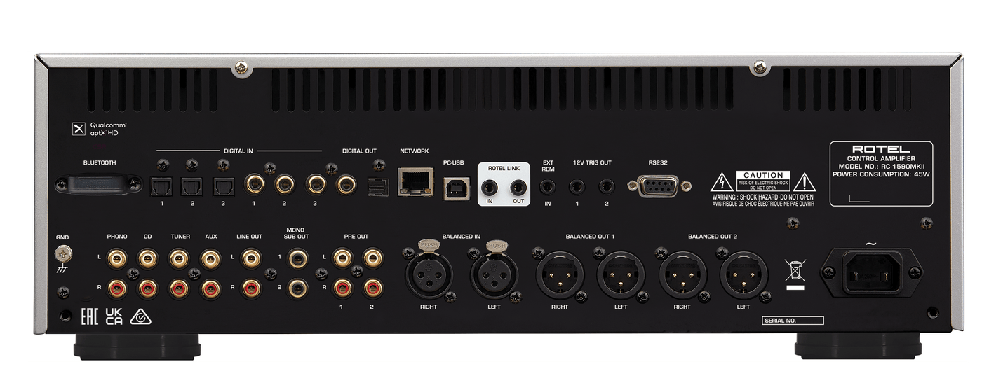 Rotel RC-1590 MkII Stereo Preamplifier
