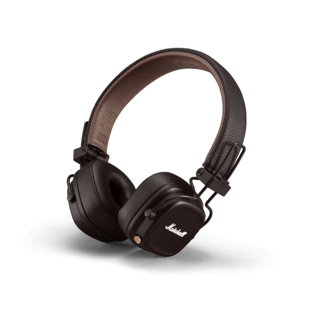 MARSHALL, Marshall MAJOR IV Wireless Bluetooth Headphone - Brown, Color :  Brown