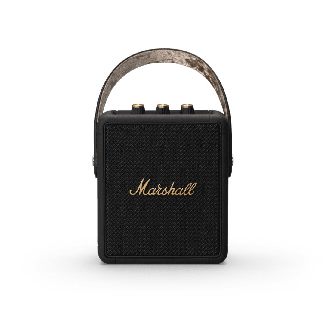Marshall Stockwell II Wireless Bluetooth Portable Speaker Speakers Marshall Black & Brass 